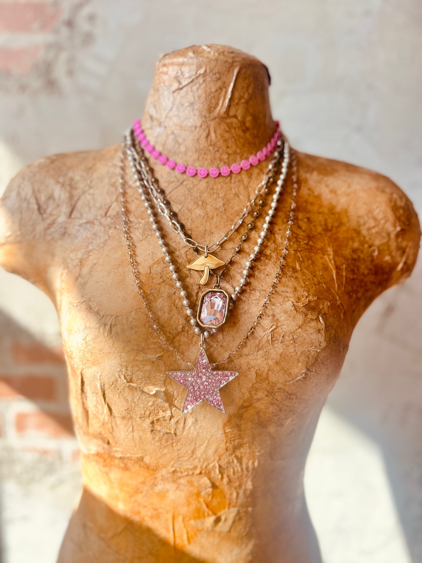 All Things Pink Necklace