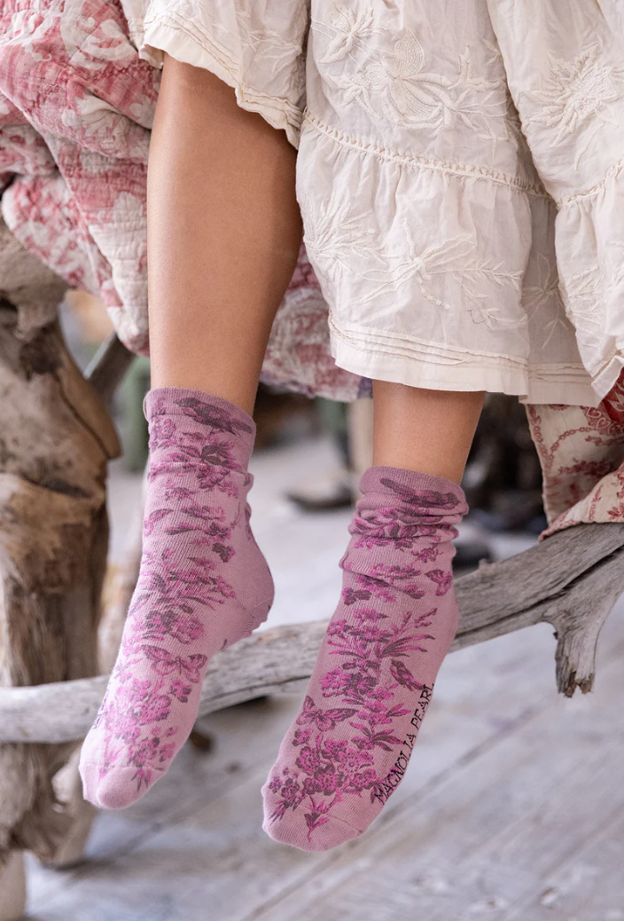 Vol Du Jardin MP Socks - Purple Martin