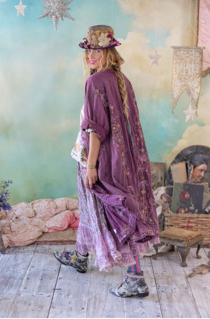 Embroidered Belinay Kimono - Covet