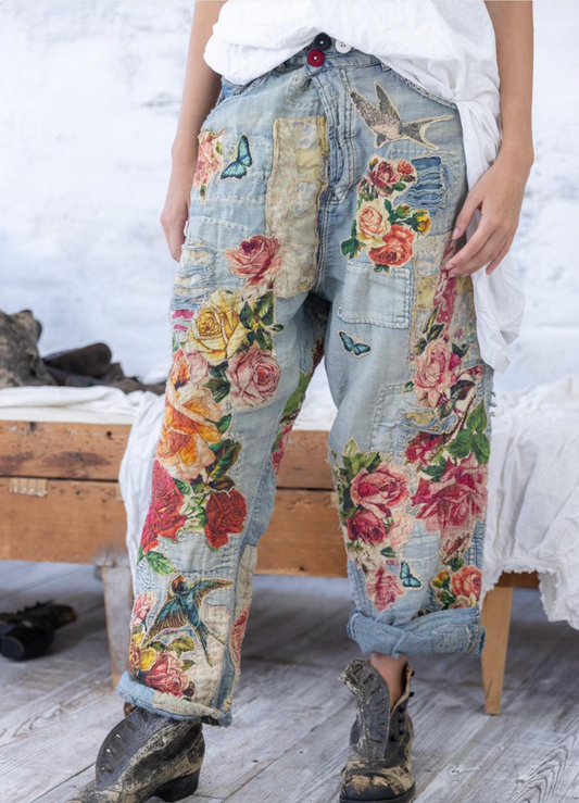 Quilts & Roses Miner Pants